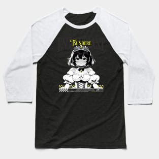 Tsundere Enthusiast - Aesthetic streetwear hard love girl Baseball T-Shirt